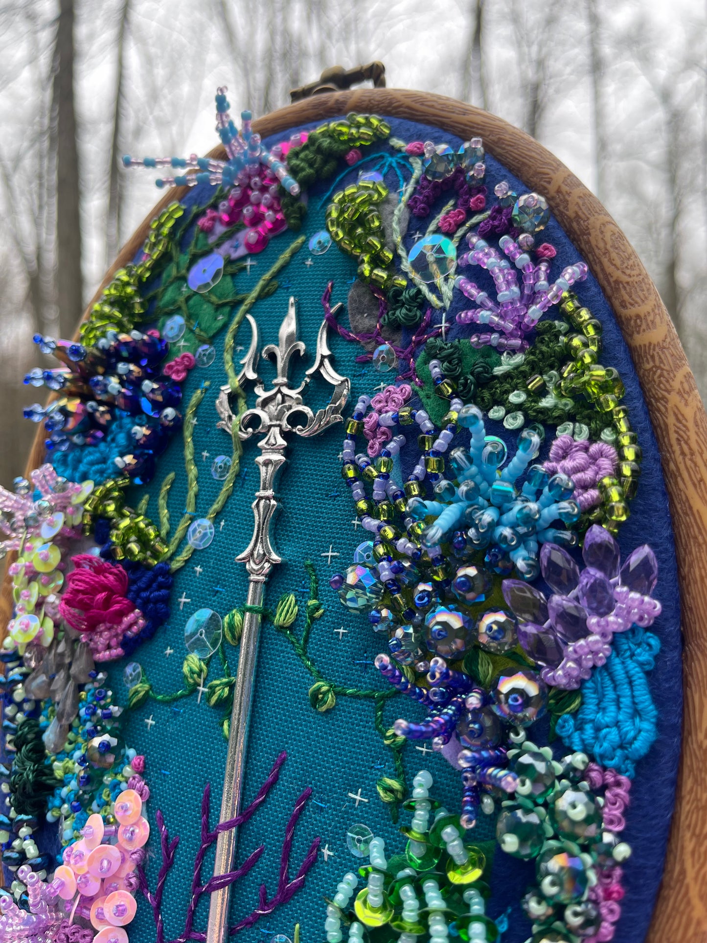 Siren’s Spear ** RAFFLE TICKET ONLY THIS IS NOT A LISTING TO BUY THIS PIECE**
