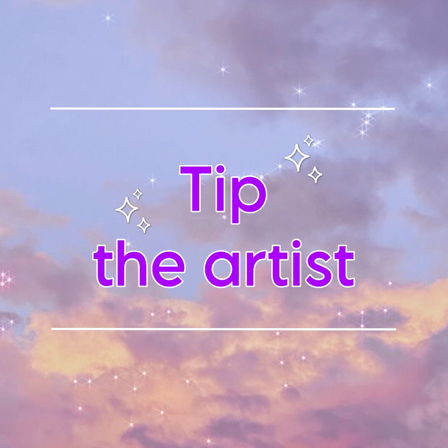 Tip the artist!