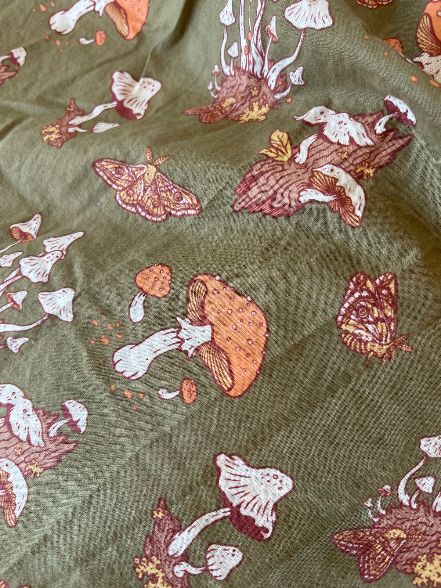 Adjustable Woodland Mushroom dress