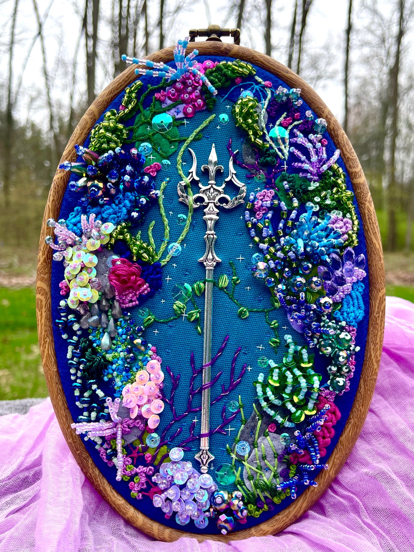 Siren’s Spear ** RAFFLE TICKET ONLY THIS IS NOT A LISTING TO BUY THIS PIECE**