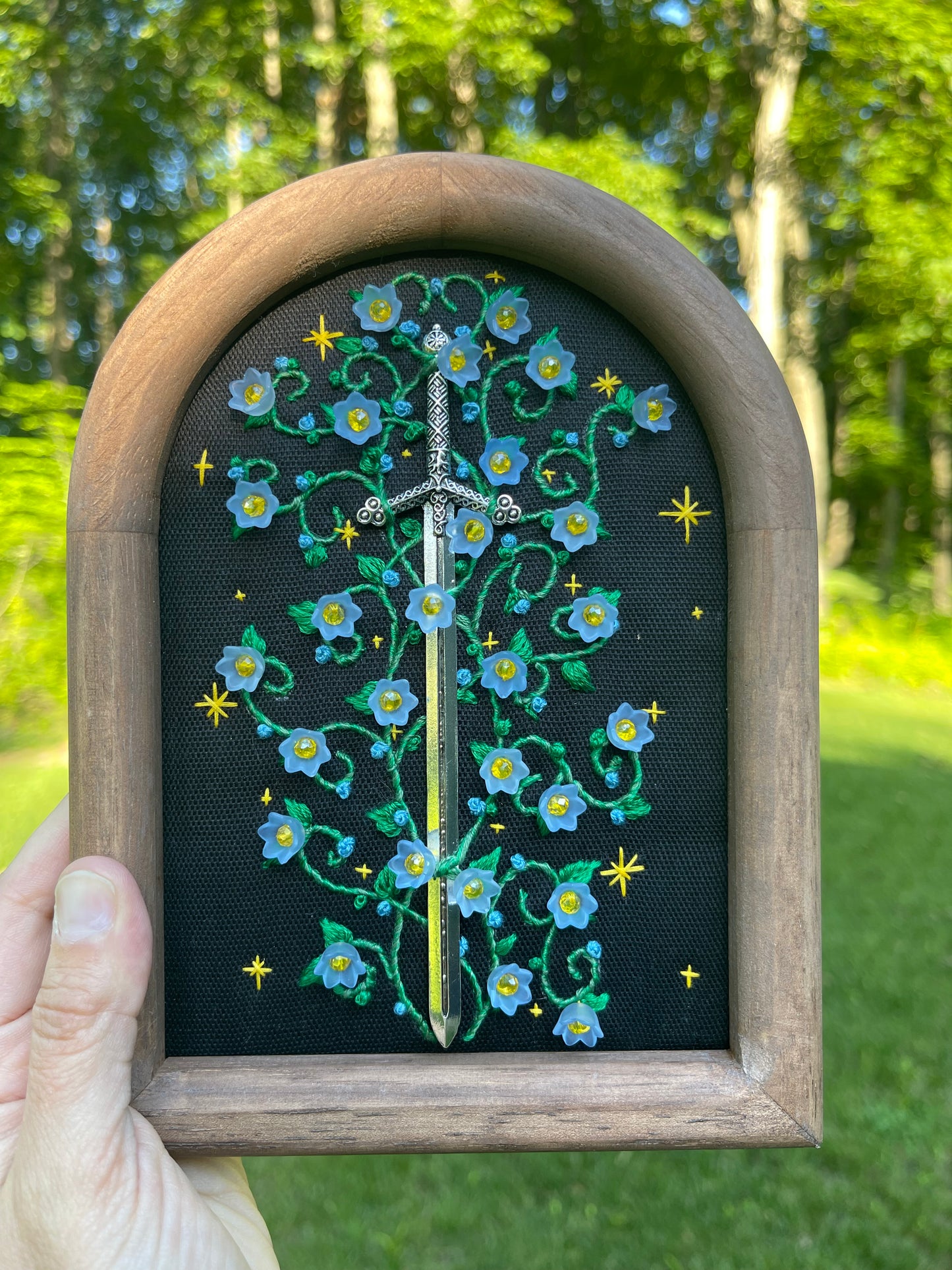 Starfall Sword embroidery