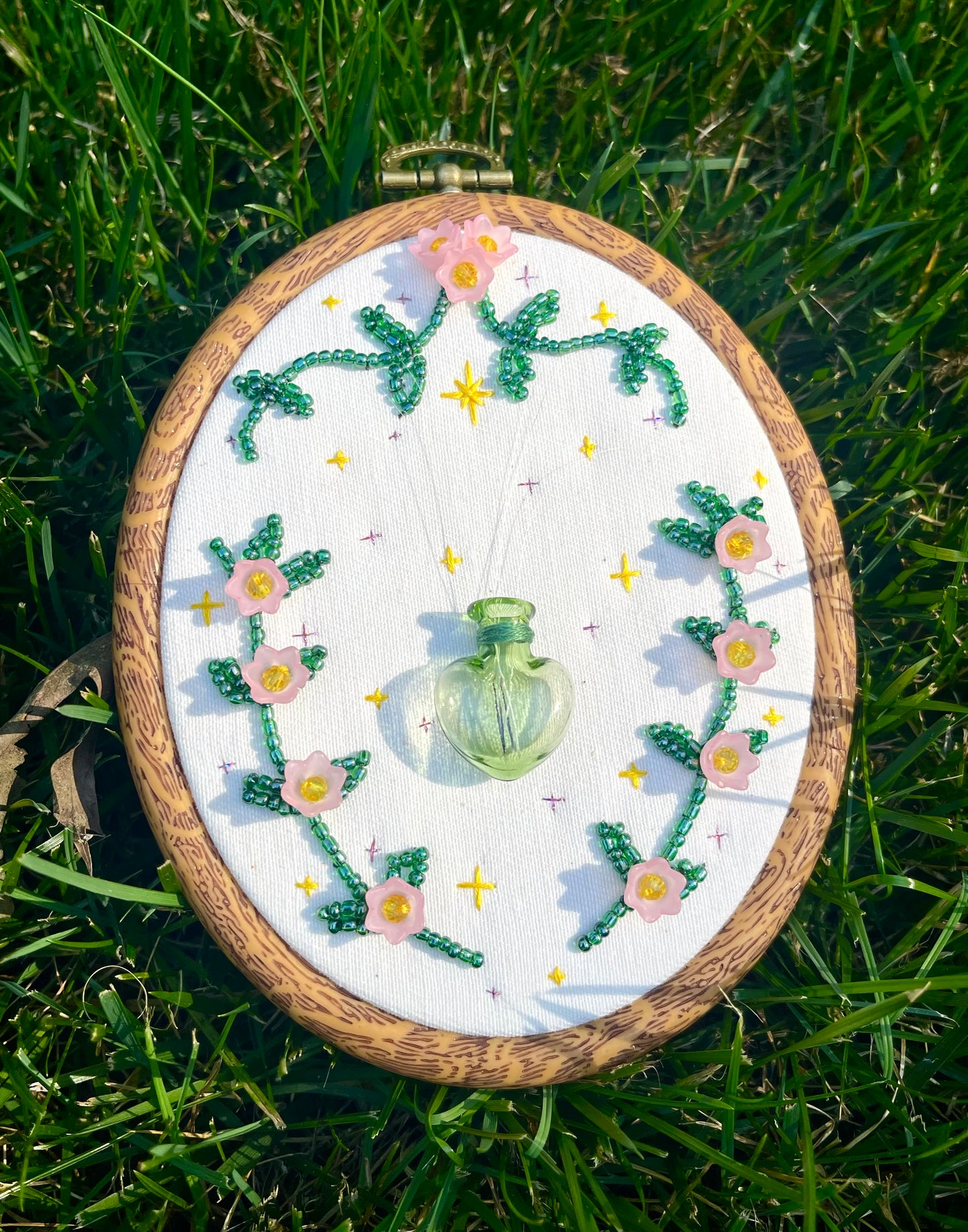 Canterbury Bell Flower Whisker Collector