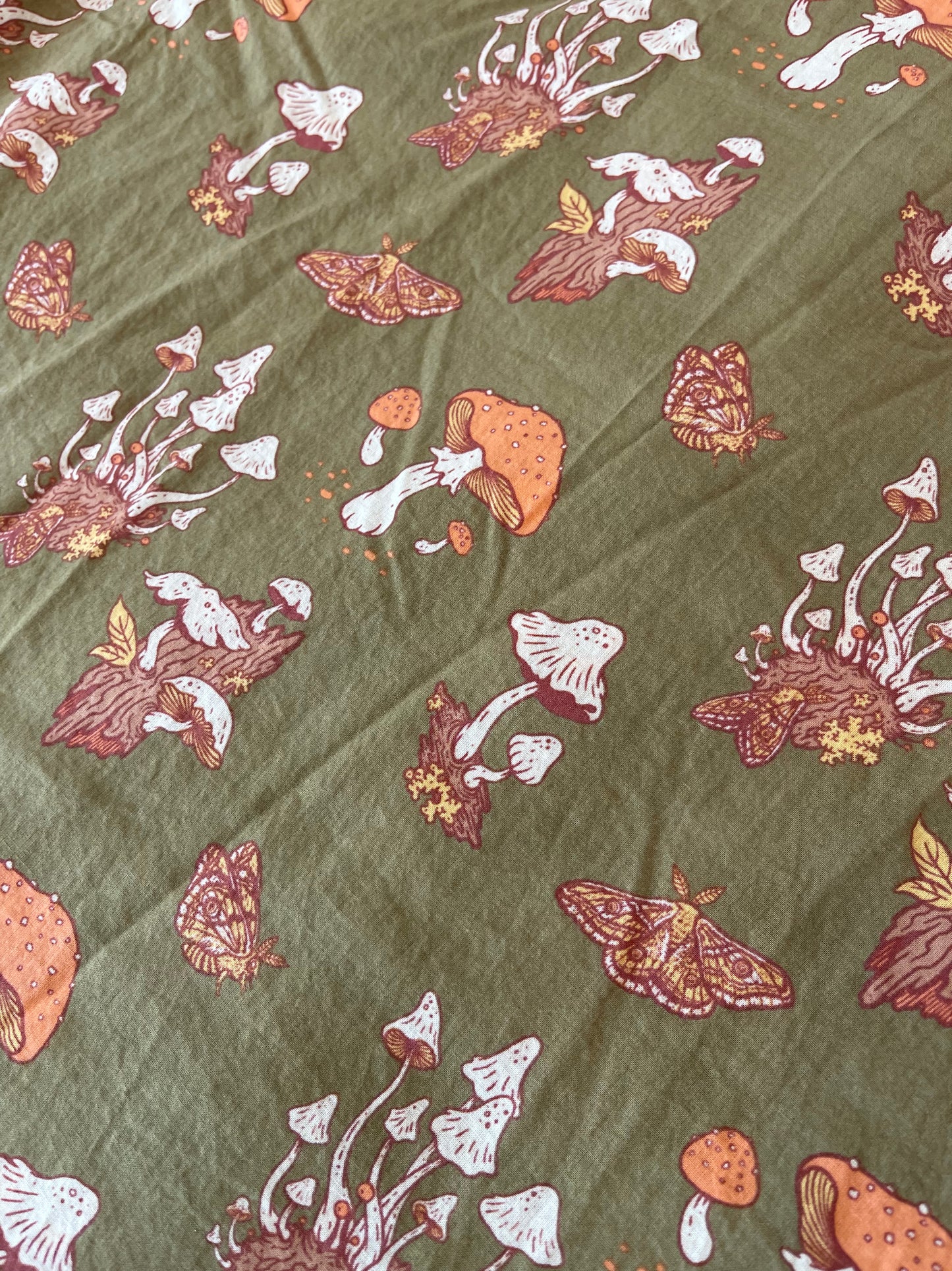 Adjustable Woodland Mushroom dress