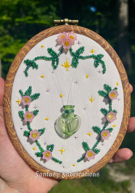 Canterbury Bell Flower Whisker Collector