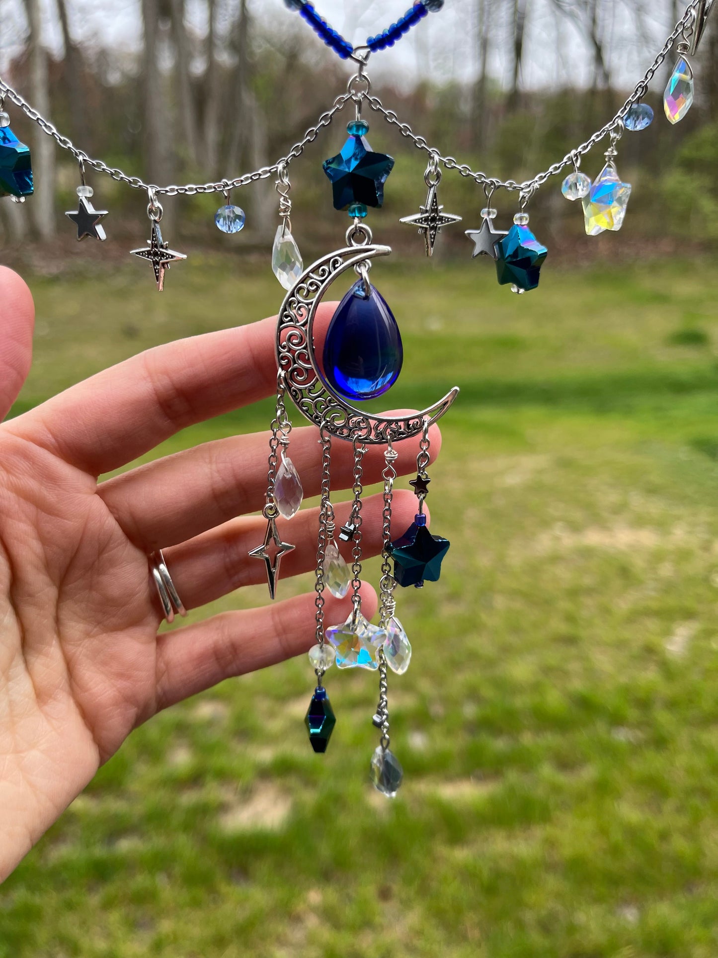 The *Big Shiny* Celestial Spider Suncatcher