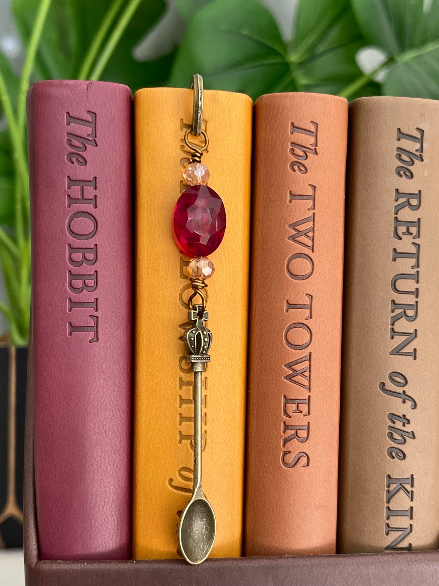 Spare spoon crystal spoonie bookmark