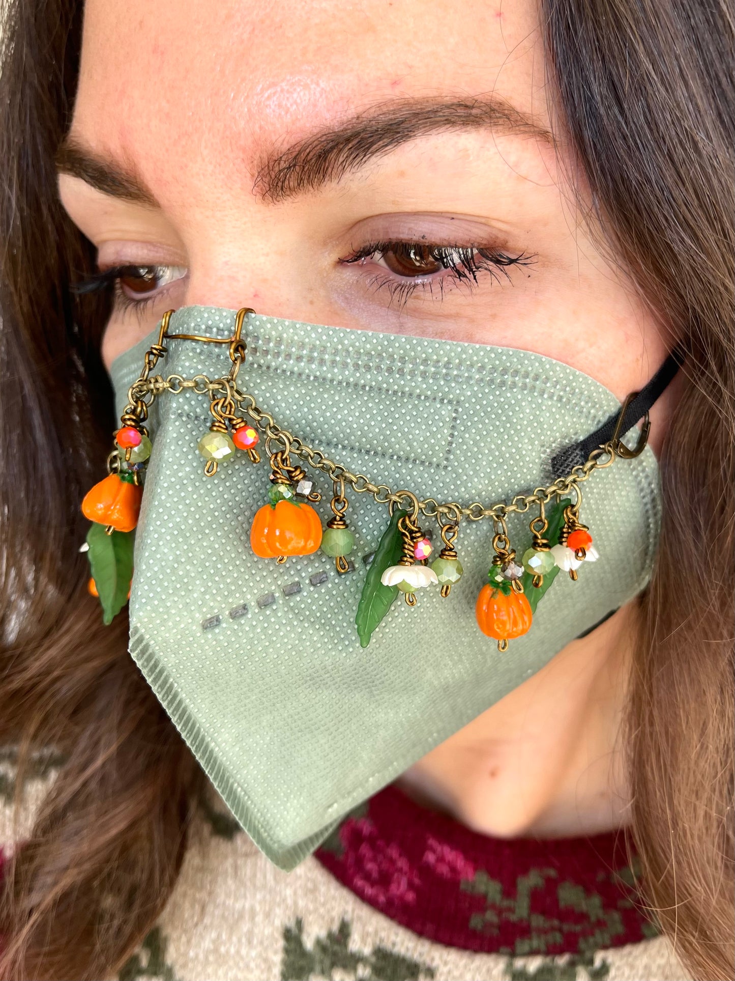 Autumn Harvest Mask Chain