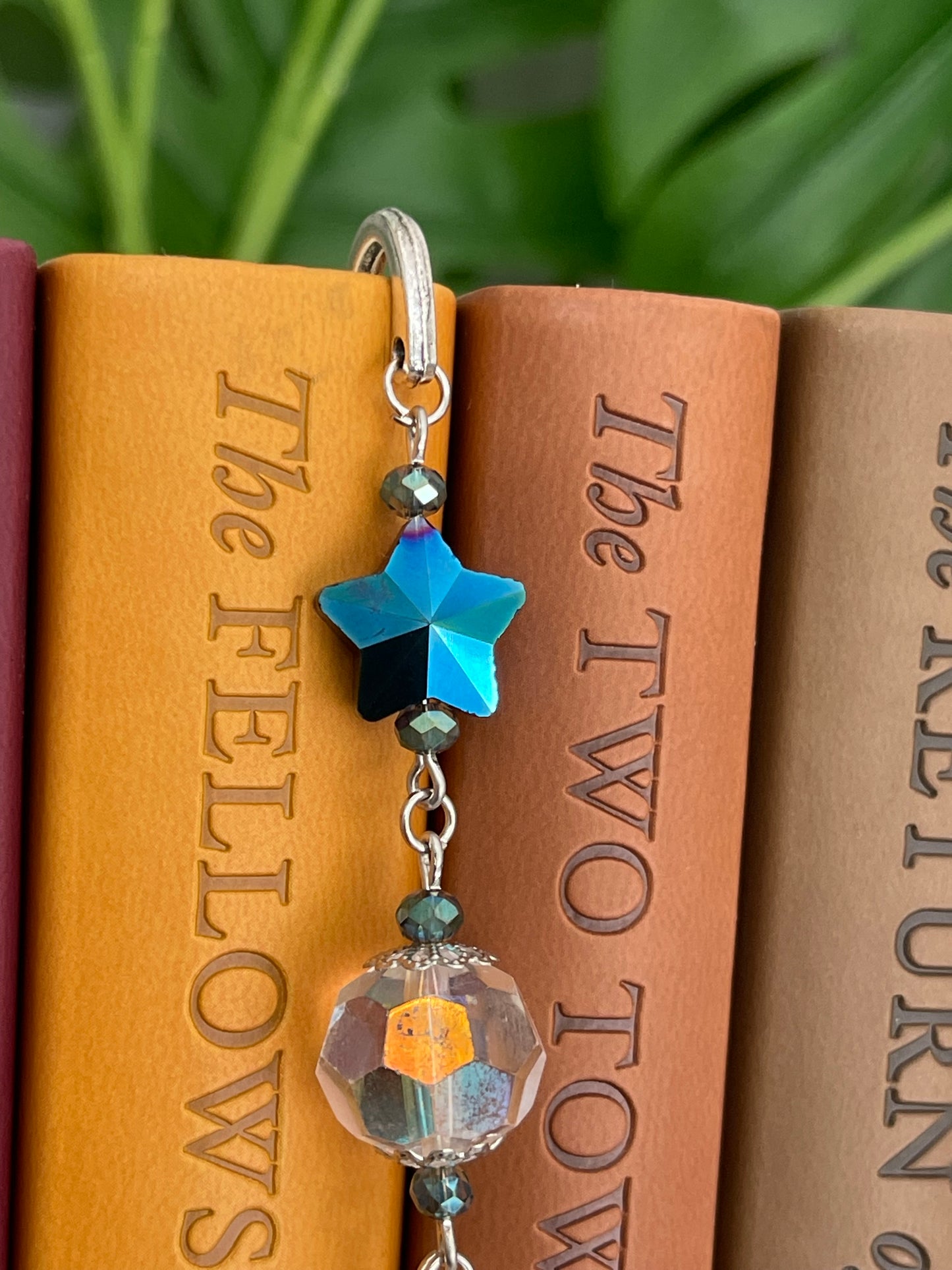 Star and dagger metal bookmark