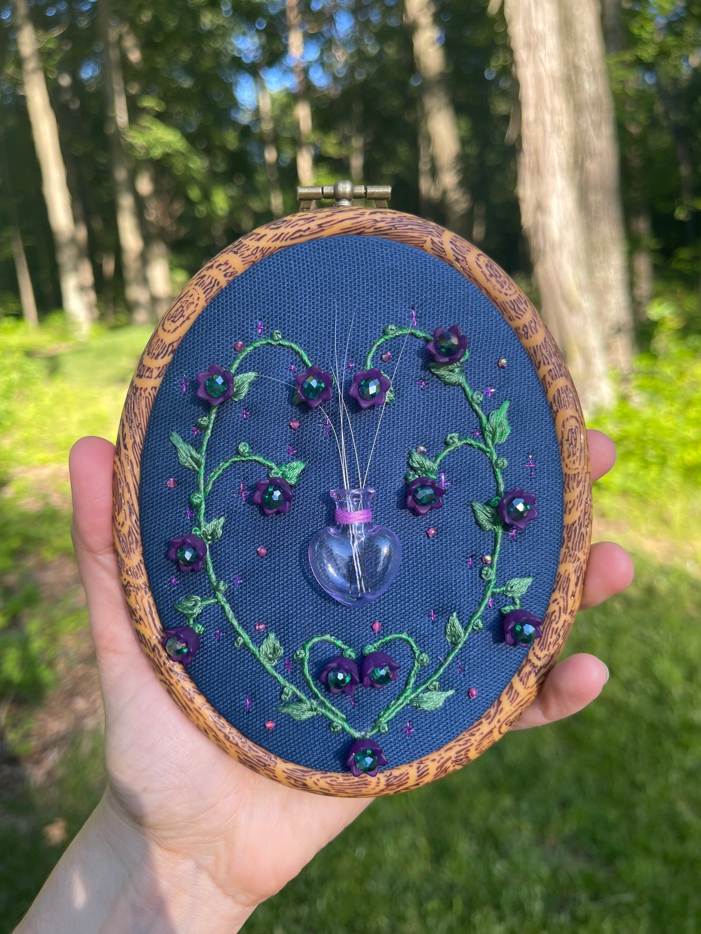 Campanula Flower Whisker Collector