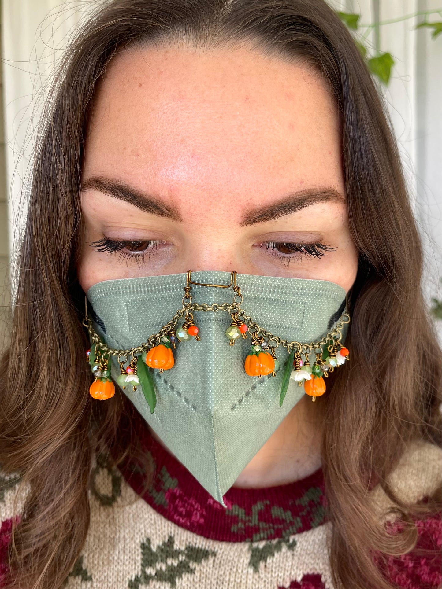 Autumn Harvest Mask Chain