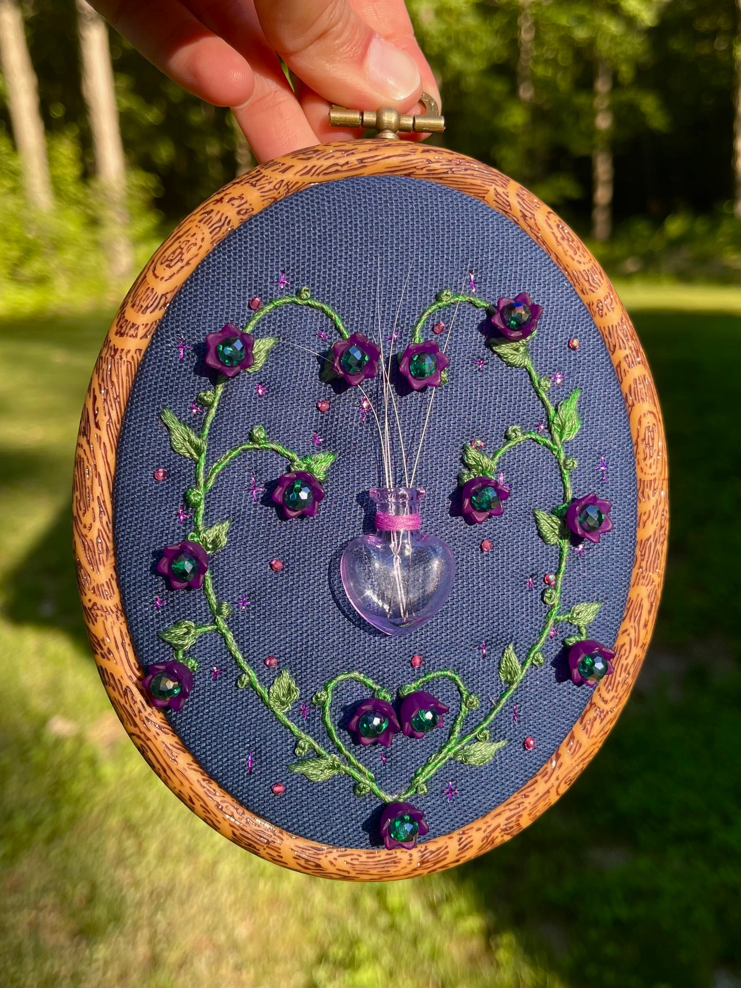 Campanula Flower Whisker Collector