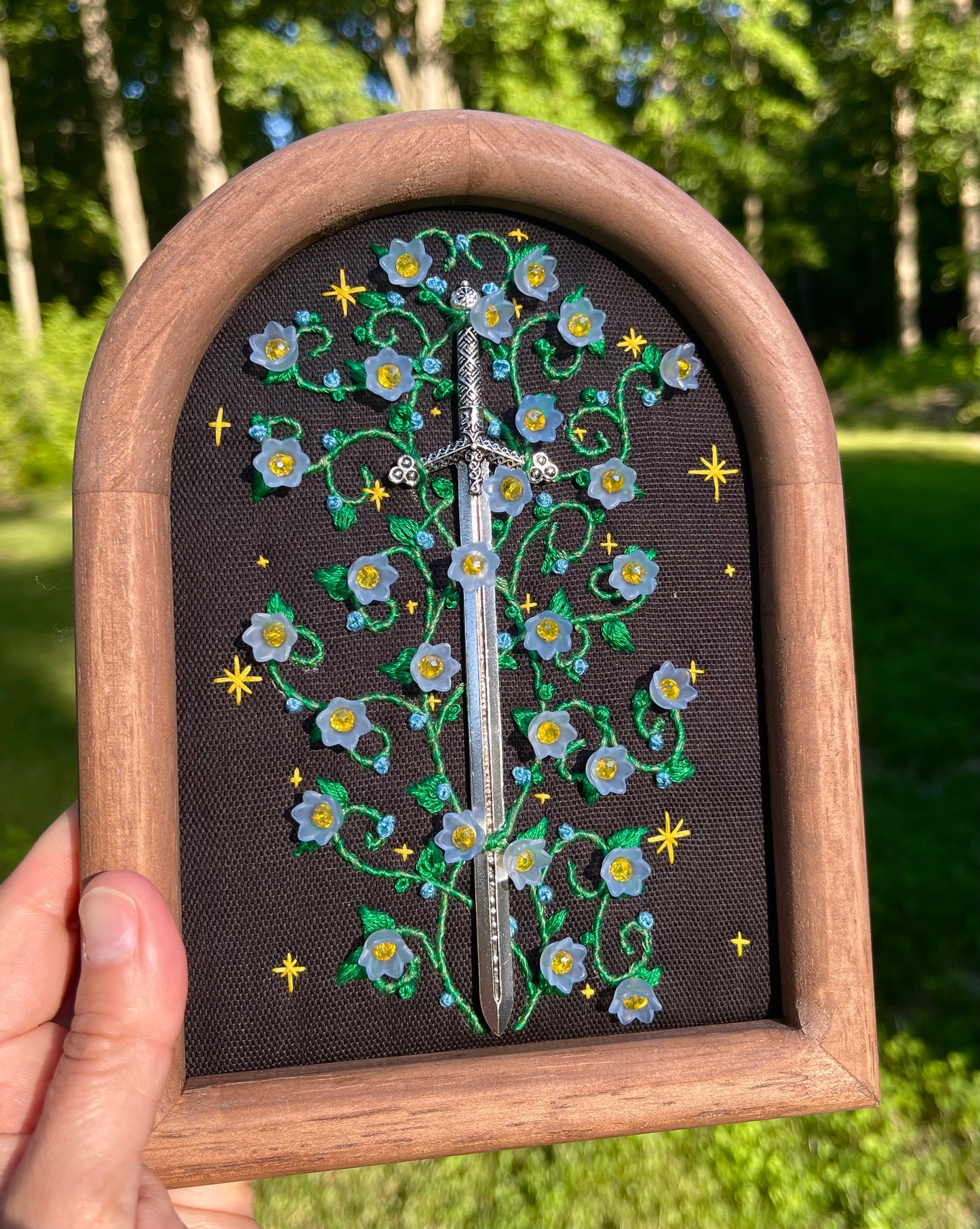 Starfall Sword embroidery